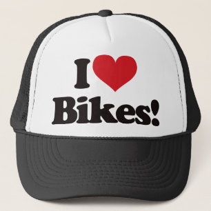 I Liebe-Fahrräder! Truckerkappe