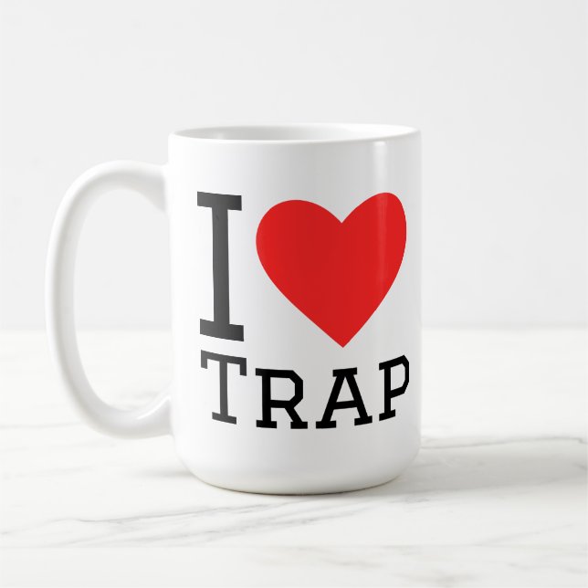 I Liebe Falle Kaffeetasse (Links)