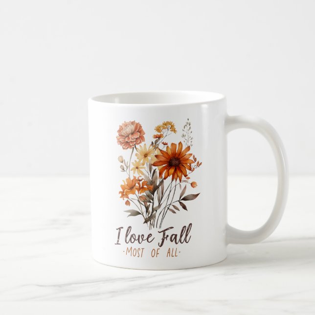 I Liebe fällt am meisten Kaffeetasse (Rechts)