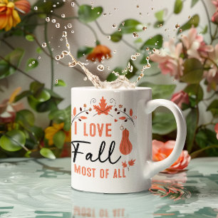 I Liebe fällt am meisten Kaffeetasse