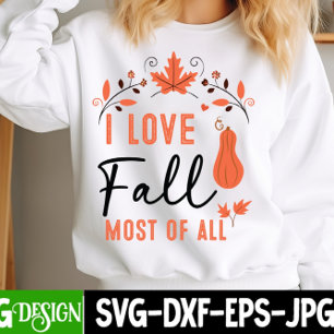 I Liebe fällt am meisten T-Shirt