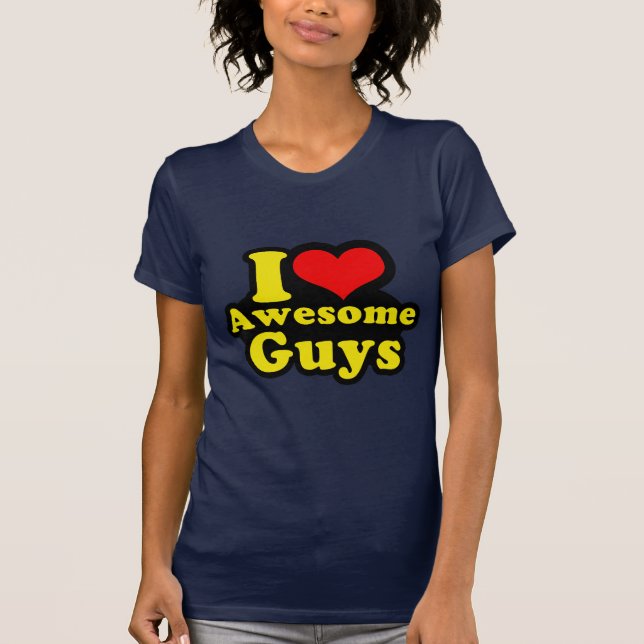I Liebe-fantastische Jungen T-Shirt (Vorderseite)
