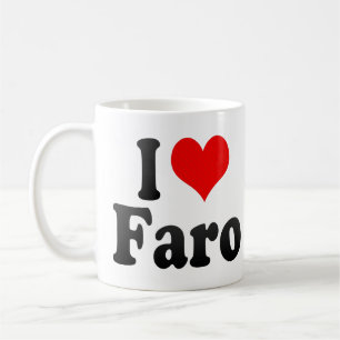 I Liebe Faro, Portugal. Eu-Amo Faro, Portugal Kaffeetasse