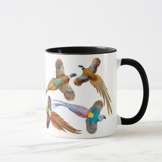 I Liebe-Fasan-Wecker-Tasse Tasse