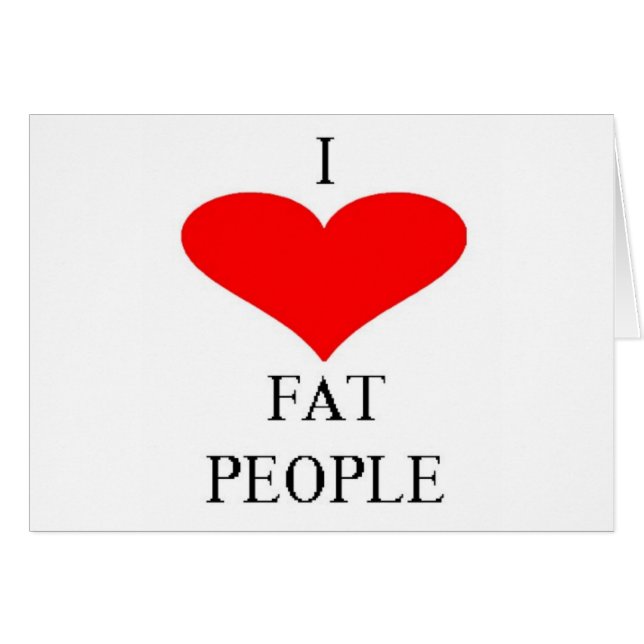I LIEBE-FAT-LEUTE (Vorderseite (Horizontal))