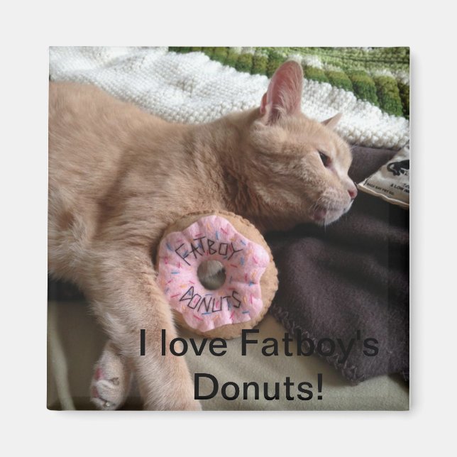 I Liebe Fatboy's Donuts Magnet (Vorne)