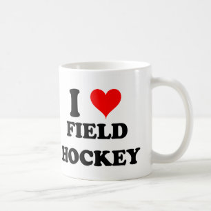 I Liebe-Feld-Hockey Kaffeetasse