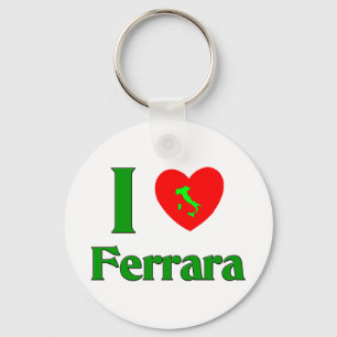 I Liebe Ferrara Italien Schlüsselanhänger