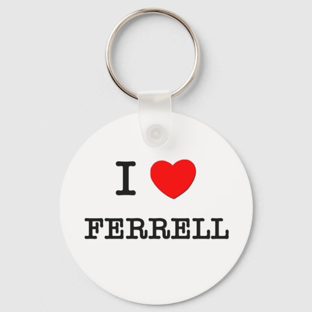I Liebe Ferrell Schlüsselanhänger (Vorderseite)