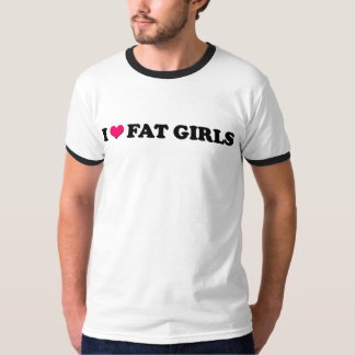 I Liebe-fette Mädchen - Wecker-T-Shirt XL T-Shirt