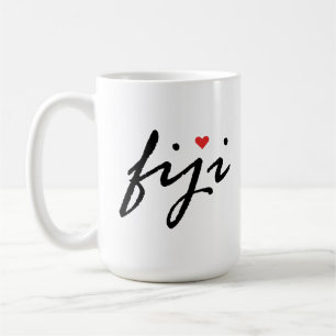 I Liebe Fidschi Kaffeetasse