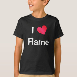 I Liebe Flamme T-Shirt