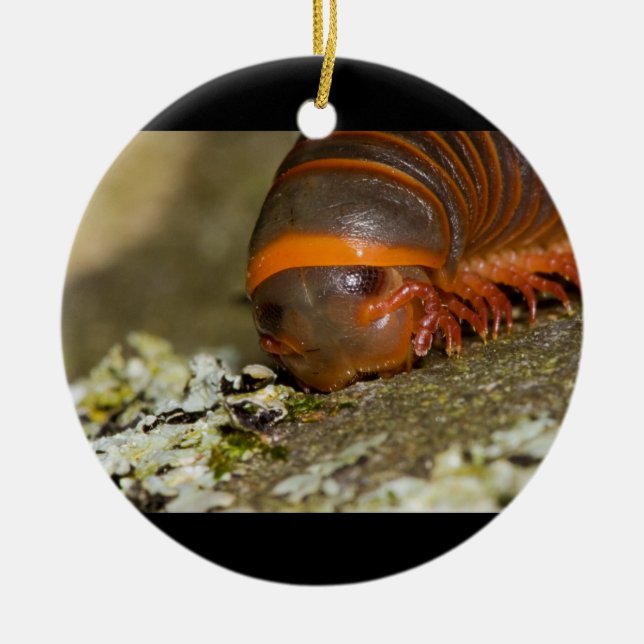 I Liebe-Flechte Keramikornament (Vorne)
