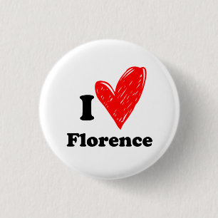 I Liebe Florence Button