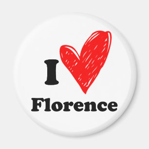 I Liebe Florence Magnet