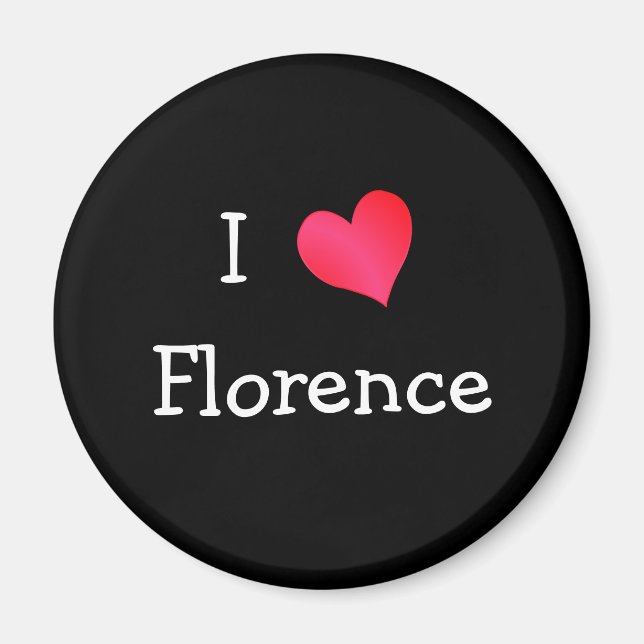 I Liebe Florence Magnet (Vorne)