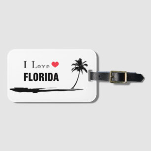 I Liebe Florida Gepäckanhänger