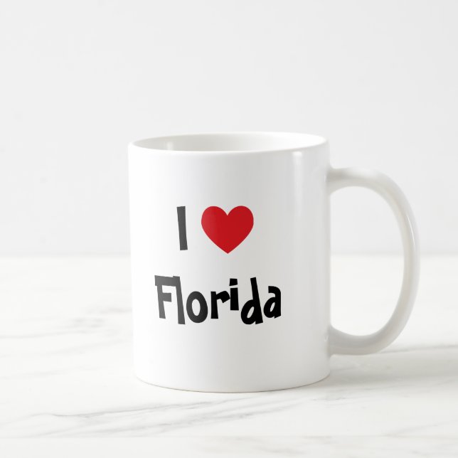 I Liebe Florida Kaffeetasse (Rechts)