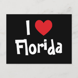 I Liebe Florida Postkarte