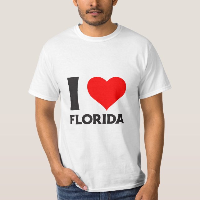 i Liebe Florida T-Shirt (Vorderseite)