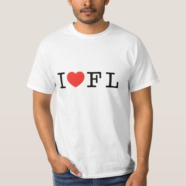 I LIEBE FLORIDA T-Shirt (Vorderseite)