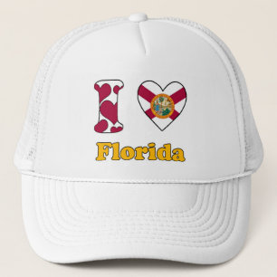 I Liebe Florida Truckerkappe