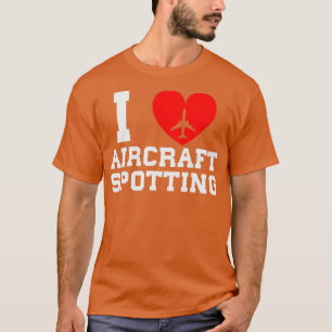 I Liebe Flugzeuge, die Flugzeug Funny Gift Man Wom T-Shirt