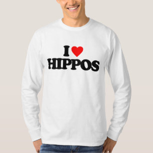 I LIEBE-FLUSSPFERDE T-Shirt
