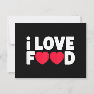 I Liebe Food Funny Feinschmecker Geschenk für Männ