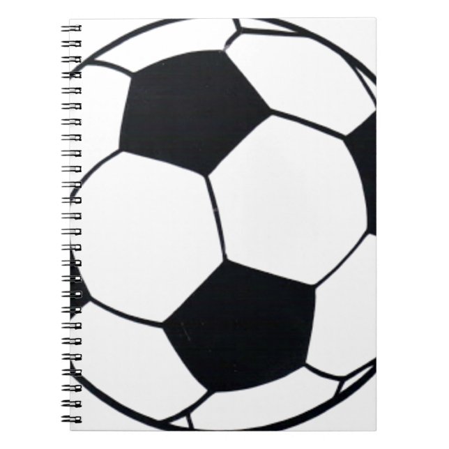 I Liebe Football (Fußball) Spielherz: I Liebe Notizblock (Vorderseite)