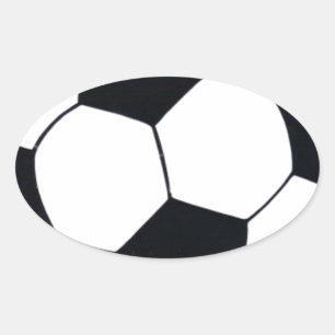 I Liebe Football (Fußball) Spielherz: I Liebe Ovaler Aufkleber