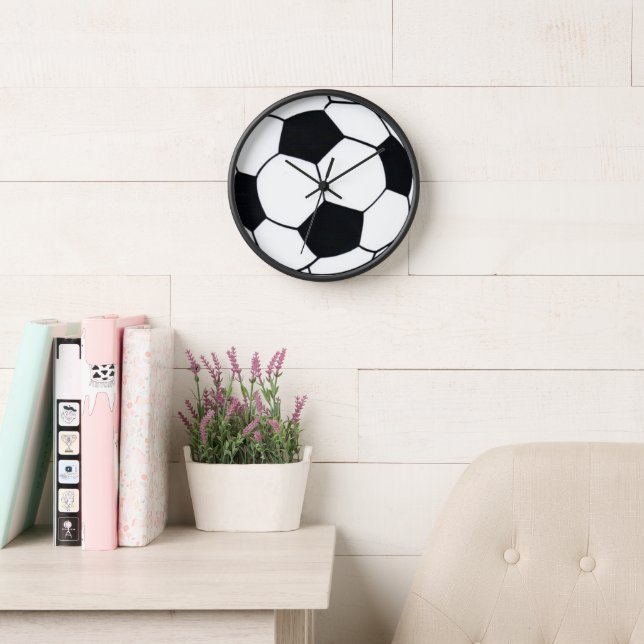 I Liebe Football (Fußball) Spielherz: I Liebe Wanduhr (Lesesaal)