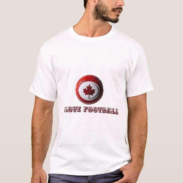 I Liebe Football | Männer-T - Shirt (Vorderseite)