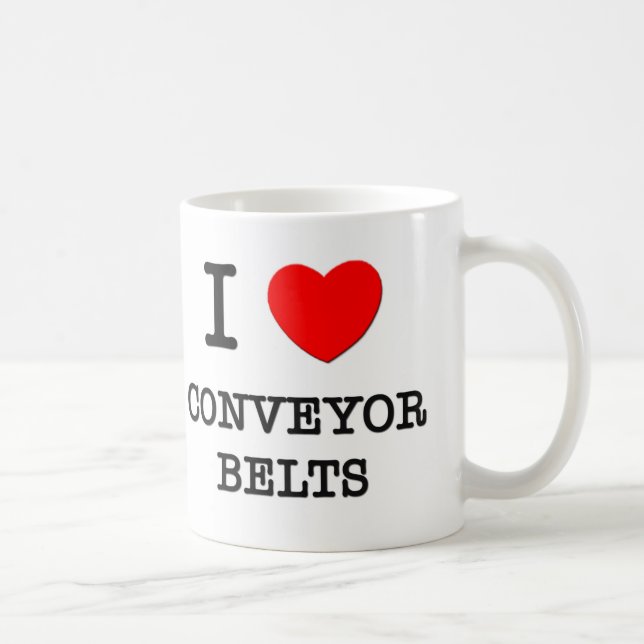 I Liebe-Förderbänder Kaffeetasse (Rechts)