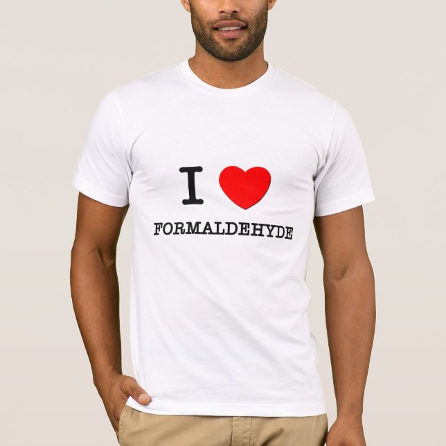I Liebe-Formaldehyd T-Shirt (Vorderseite)