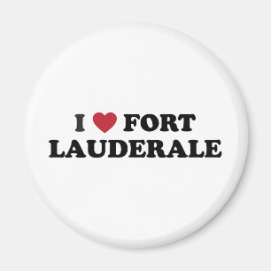 I Liebe Fort Lauderdale Florida Magnet