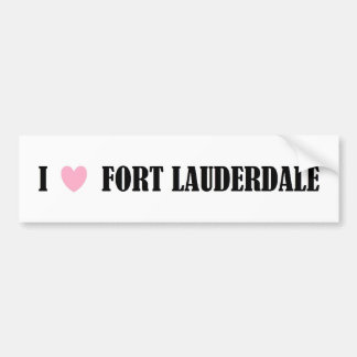 I LIEBE-FORT- LAUDERDALEAutoaufkleber Autoaufkleber