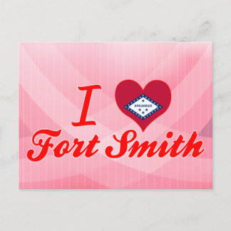 I Liebe Fort Smith, Arkansas Postkarte