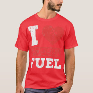 I Liebe Fossil Fuels Fossil Dinosaur Science T-Shirt