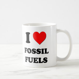 I Liebe-Fossilienbrennstoffe Kaffeetasse