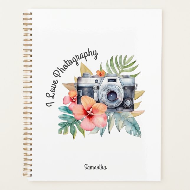 I Liebe Fotografy Planner Planer (Vorderseite)