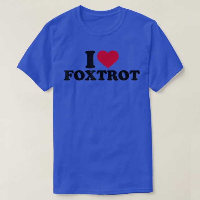 I Liebe Fotrot T-Shirt (Design vorne)