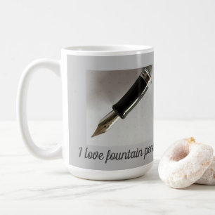 I Liebe Fountain Pens Kaffeetasse