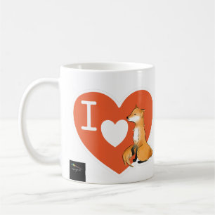 I Liebe Fox   I Liebe Bunny   Mehrfache Tasse