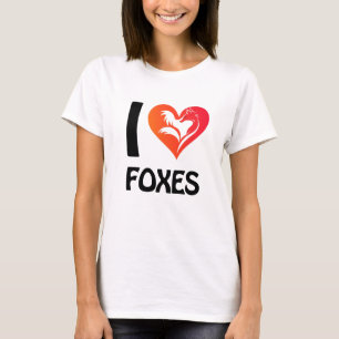I Liebe Foxes T - Shirt