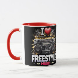 I Liebe Freestyle Music Tasse