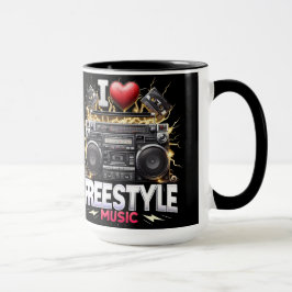 I Liebe Freestyle Music Tasse