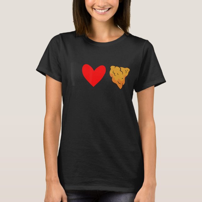 I Liebe Fricken Fried Chicken T-Shirt (Vorderseite)