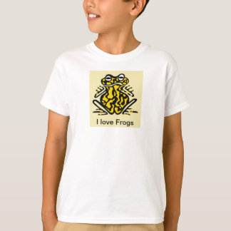 I Liebe FROGS - Giftiger Korroborefrosch - wild le T-Shirt
