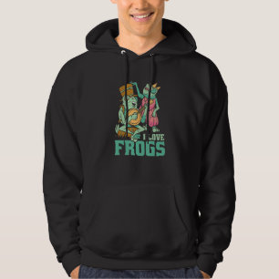 I Liebe Frogs Hoodie